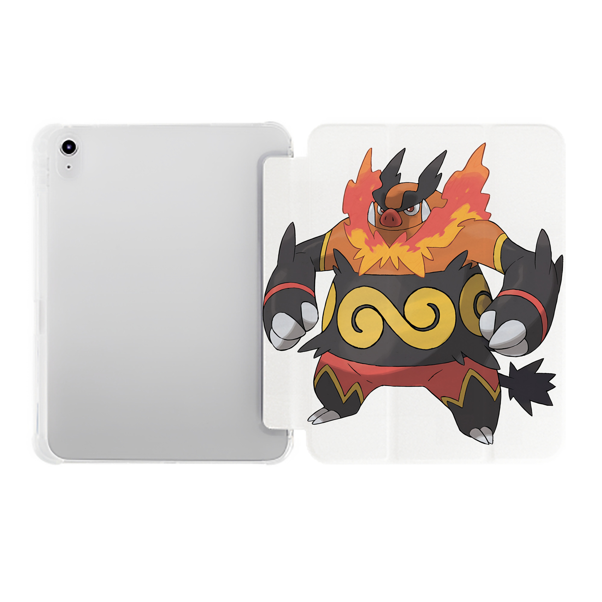 （画像用） ポケットモンスター Pokémon IPad ケース ペン収納付き 三つ折りスタンド PUレザー×シリコン 対応機種9.5/10.5/10.9インチ